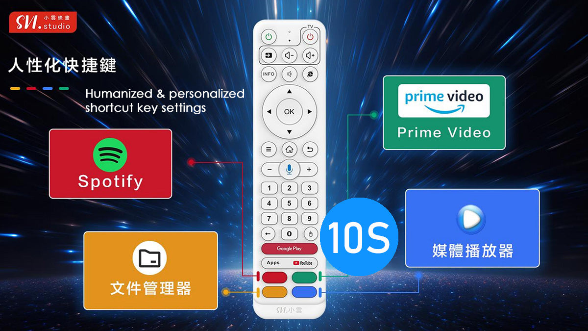 小雲 Voice Remote Control for 小雲 10S TV Box